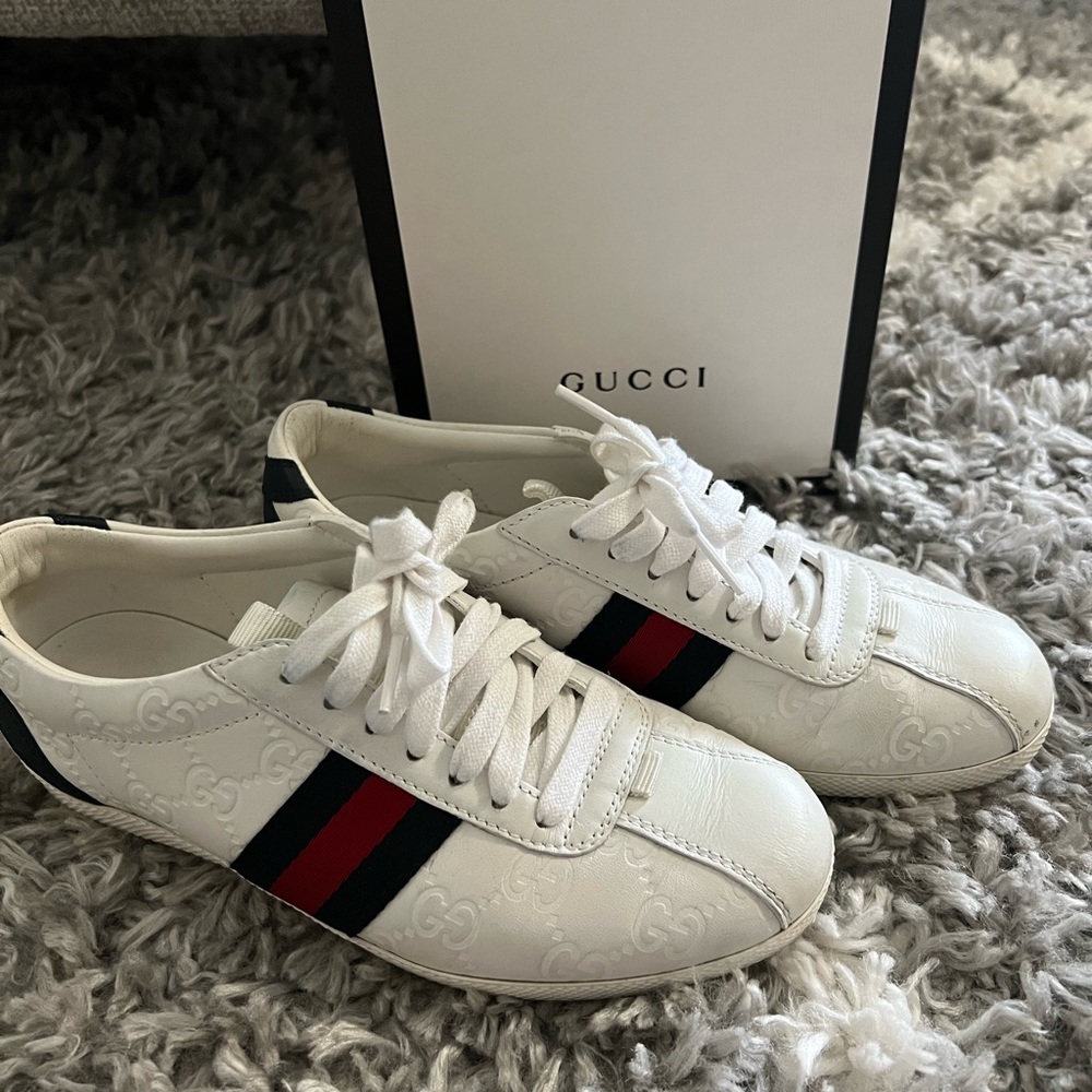 Gucci Leather Sneaker’s